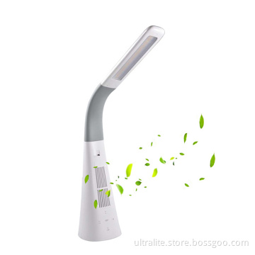 Multi Function Air Purifier Clean Air Table Lamps With Usb Charging Ports Bedside